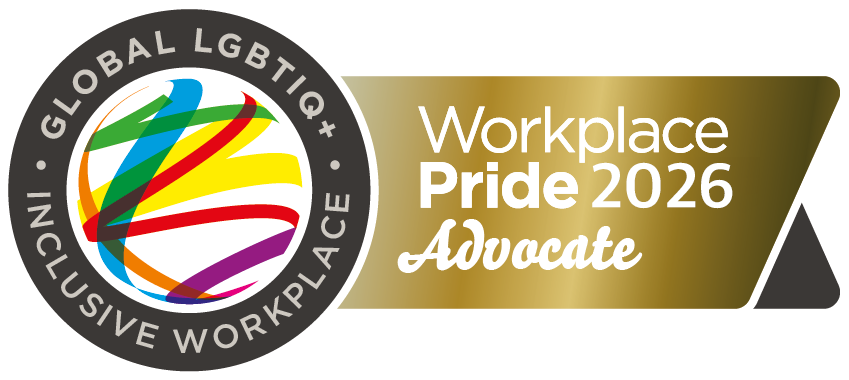 "Workplace Pride Advocate 2026" logo