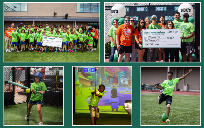 Day of play photo collage.