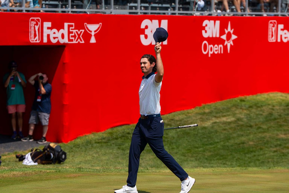 Muzzy Donahue at the 3M Open.