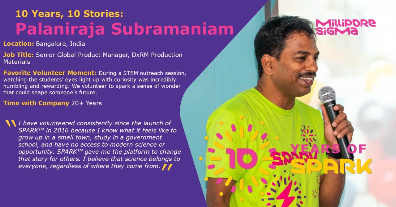 Palaniraja teaching with SPARK