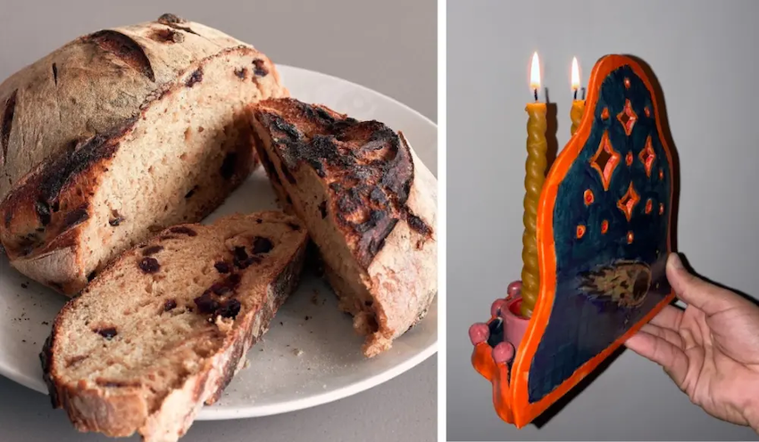 Samples of Raúl Rodríguez cooking.