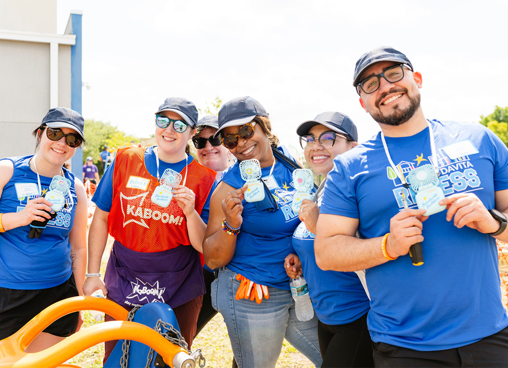DaVita teammates participating in DaVita Recess