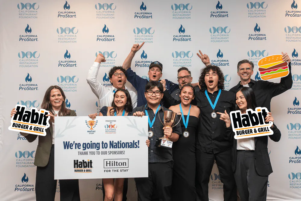 Group photo of people celebrating