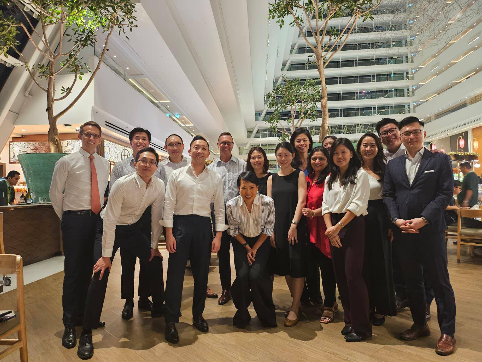 group of interns