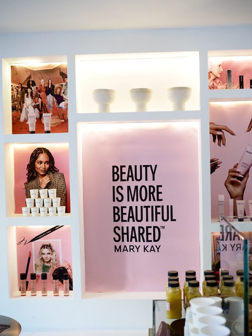 Mary Kay product display