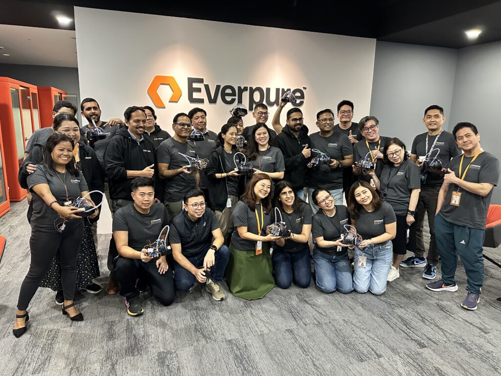 Group photo of Everpure employees