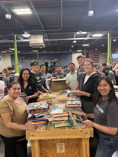 Wesco volunteers.
