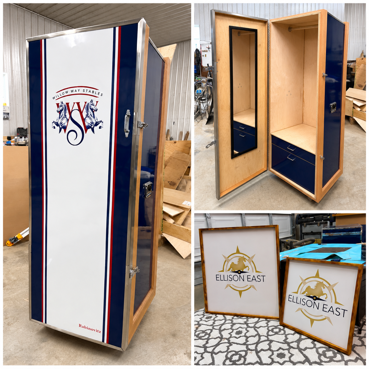 Original pieces by Red Oak Customs.