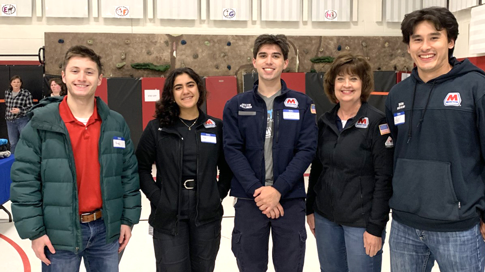group photo of Marathon Employees
