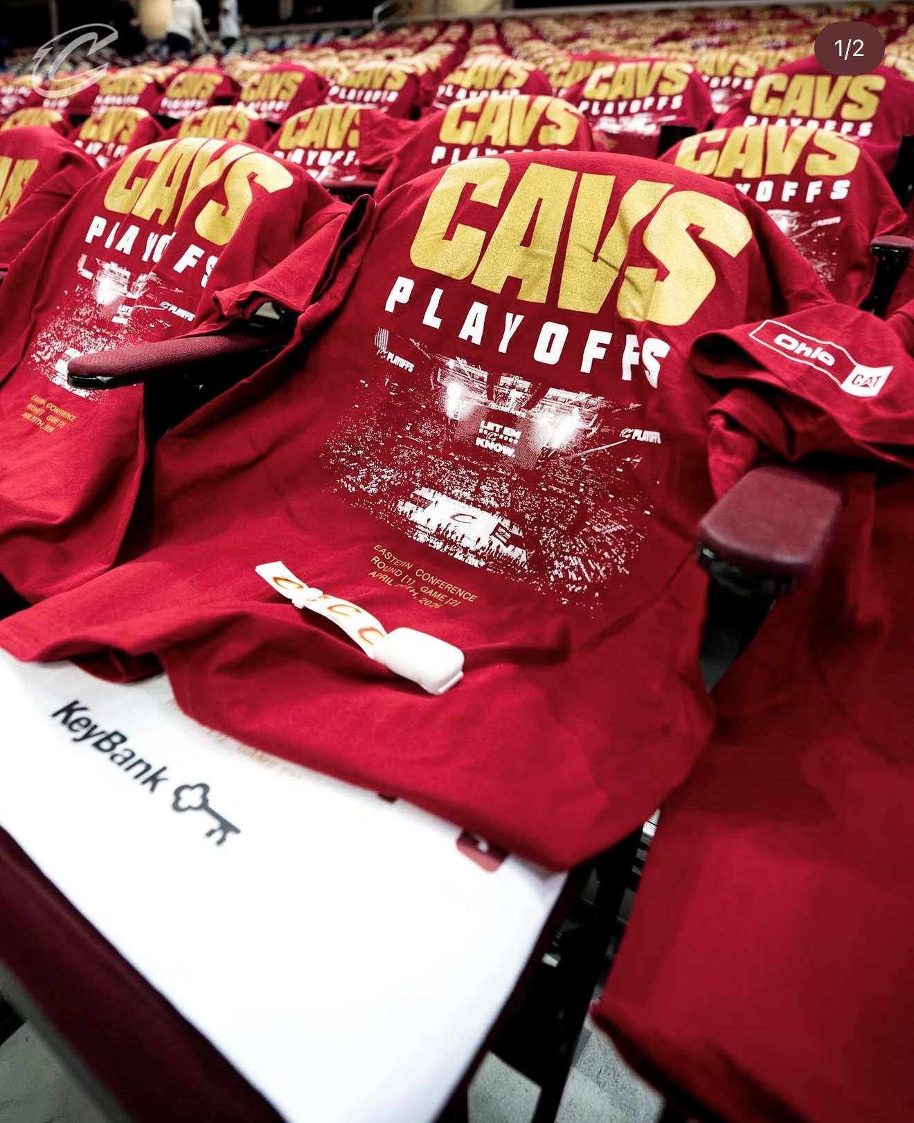 Cavs playoffs shirts