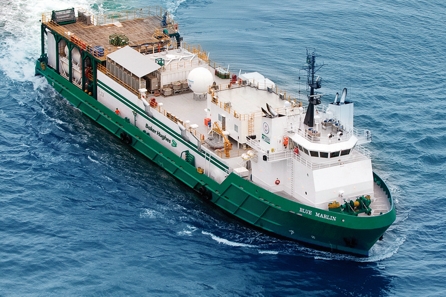 ship at sea
