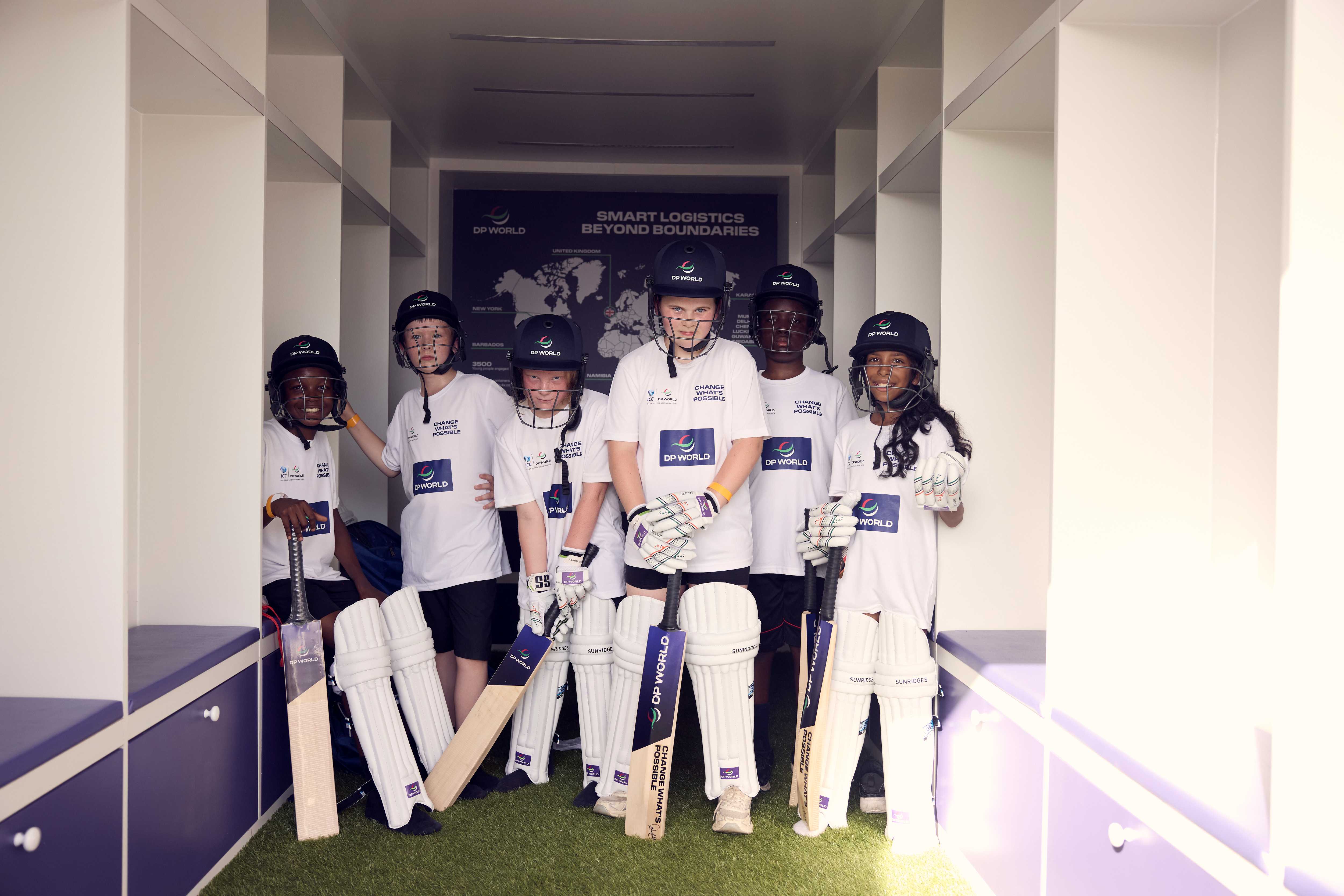 A repurposed shipping container begins its new life as a valuable community asset, supporting grassroots cricket development.
