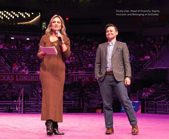 Kristy Lilas, Head of Diversity, Equity, Inclusion and Belonging at GoDaddy
