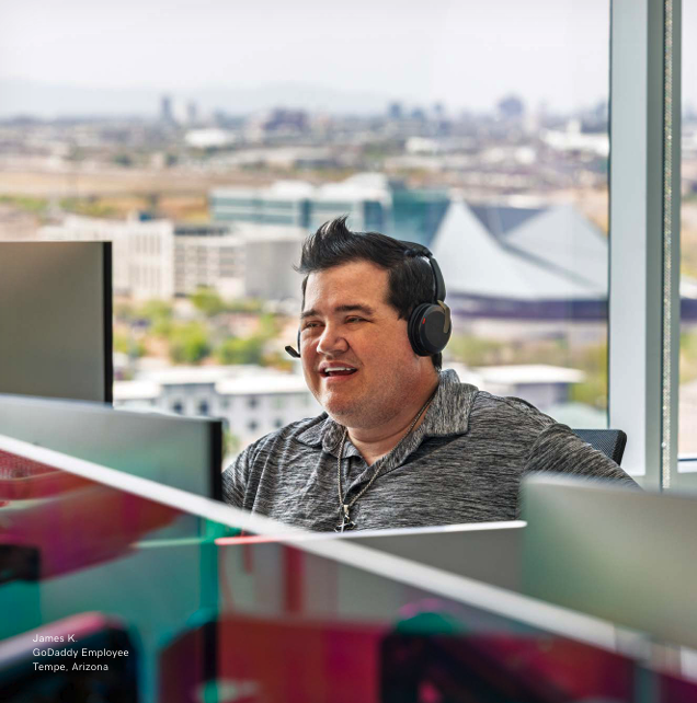 James K., GoDaddy Employee, Tempe, Arizona
