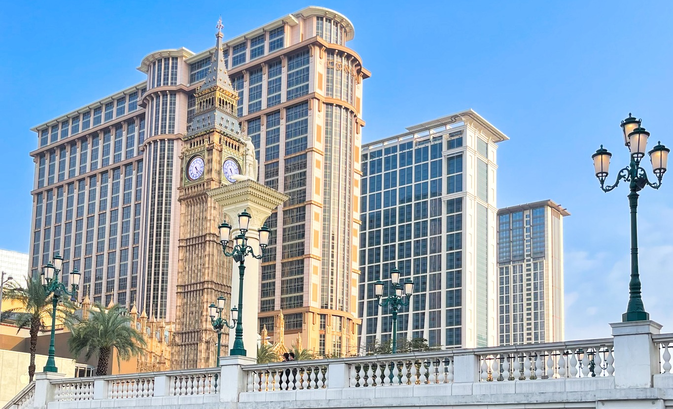 Exterior of hotel building