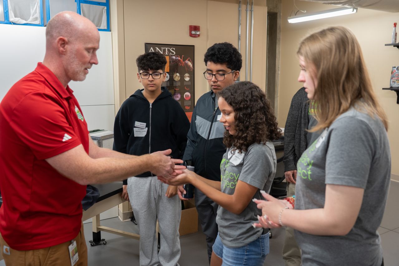 students being taught