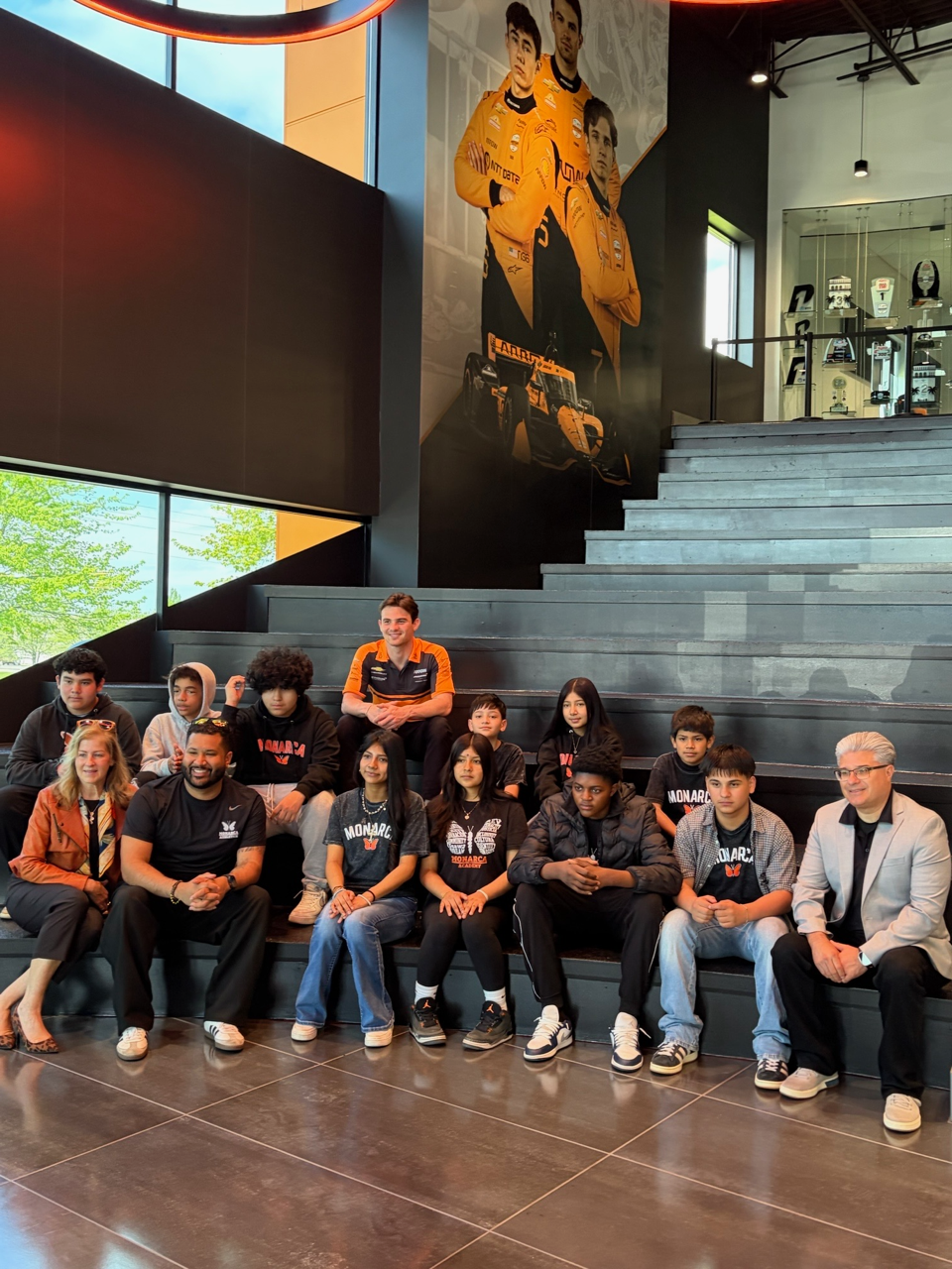 Students sitting together