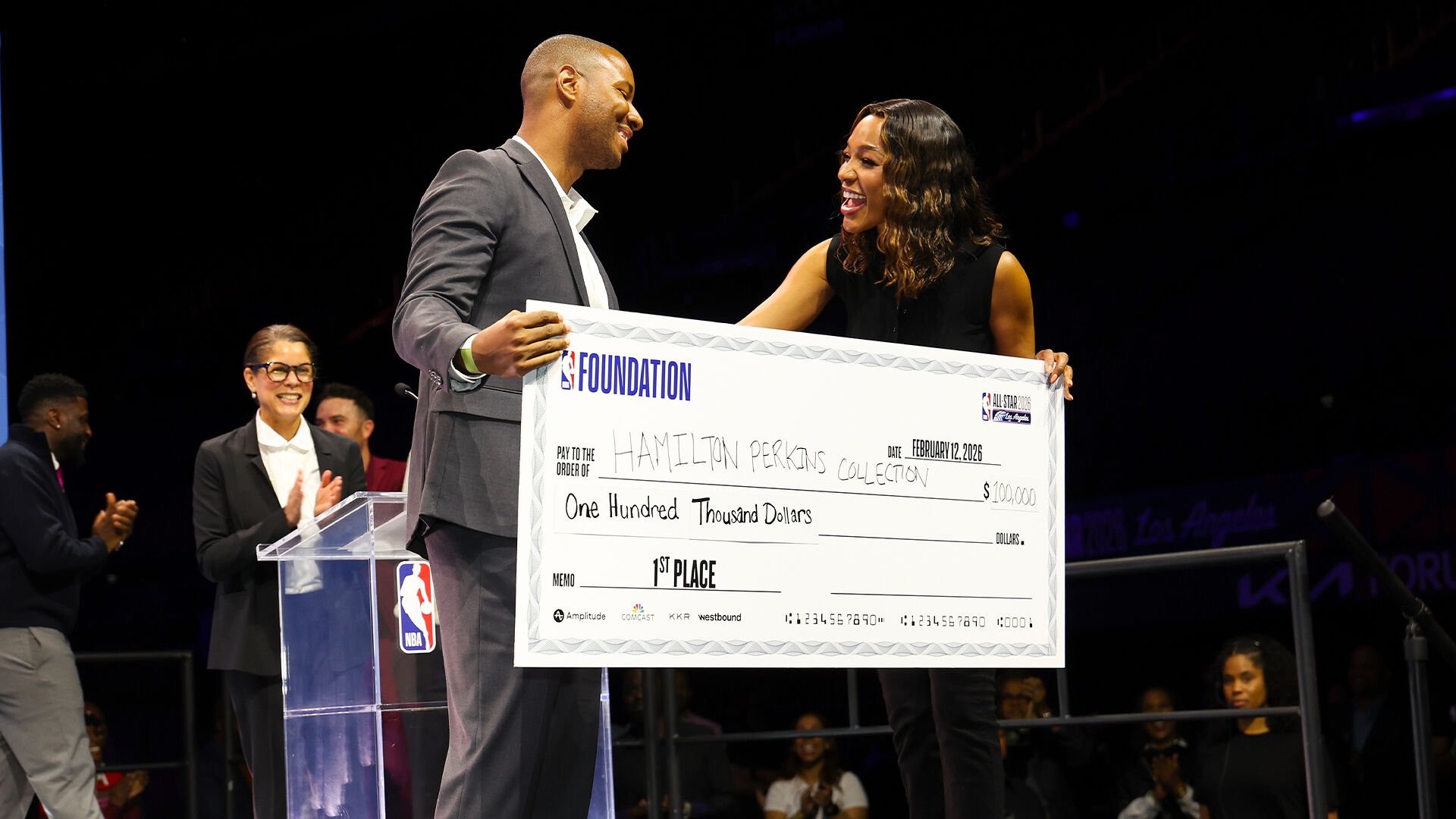 Hamilton Perkins announced as first place winner