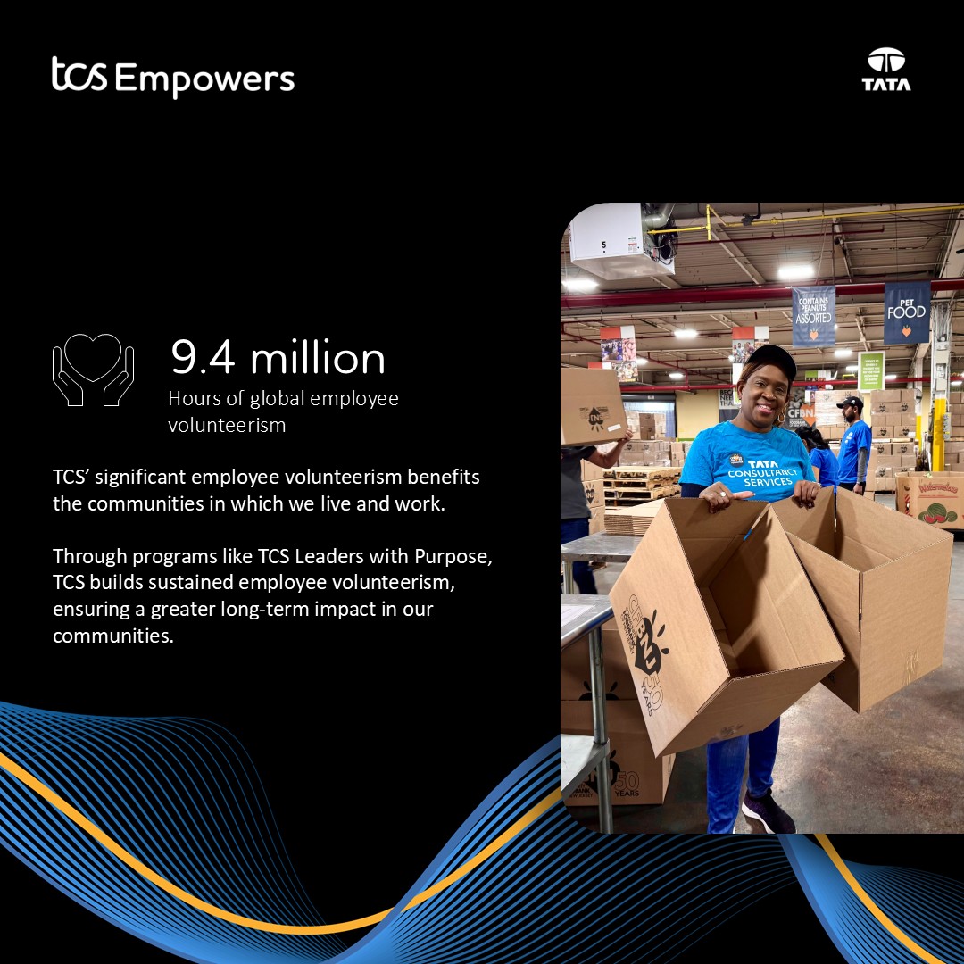 9.4 million hours of global employee volunteerism