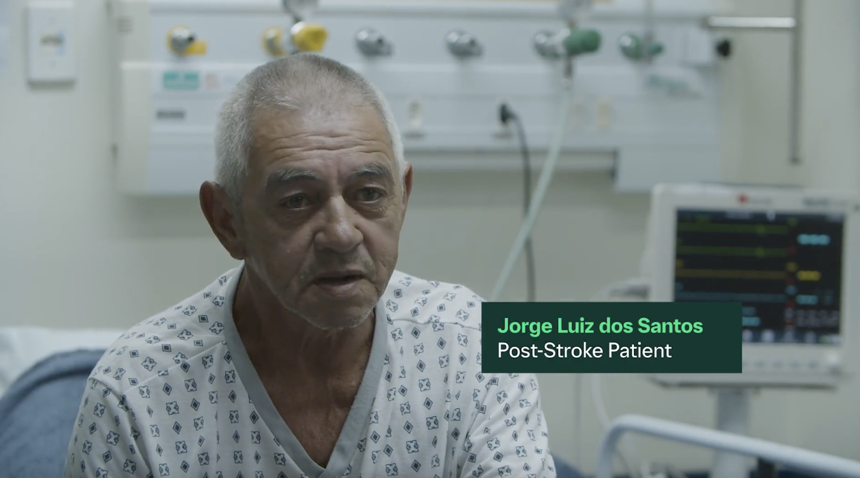 Jorge Luiz dos Santos Post-Stroke Patient