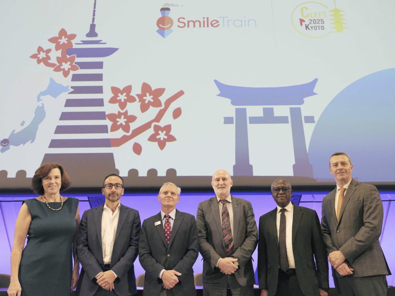 A few members of Smile Train's Medical Advisory Board presenting at Cleft 2025