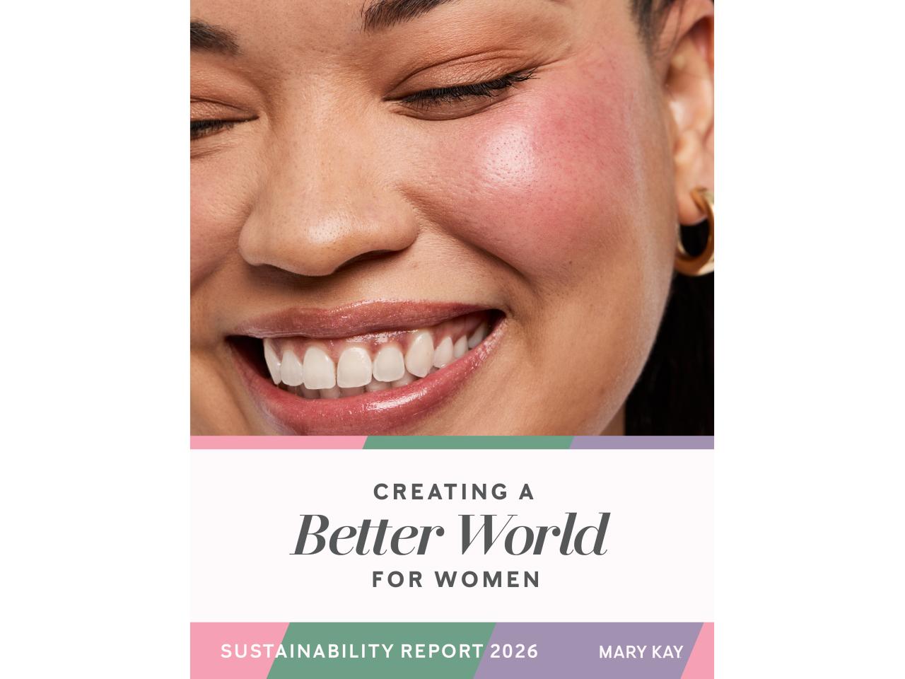 Mary Kay's 2026 Sustainability Report cover