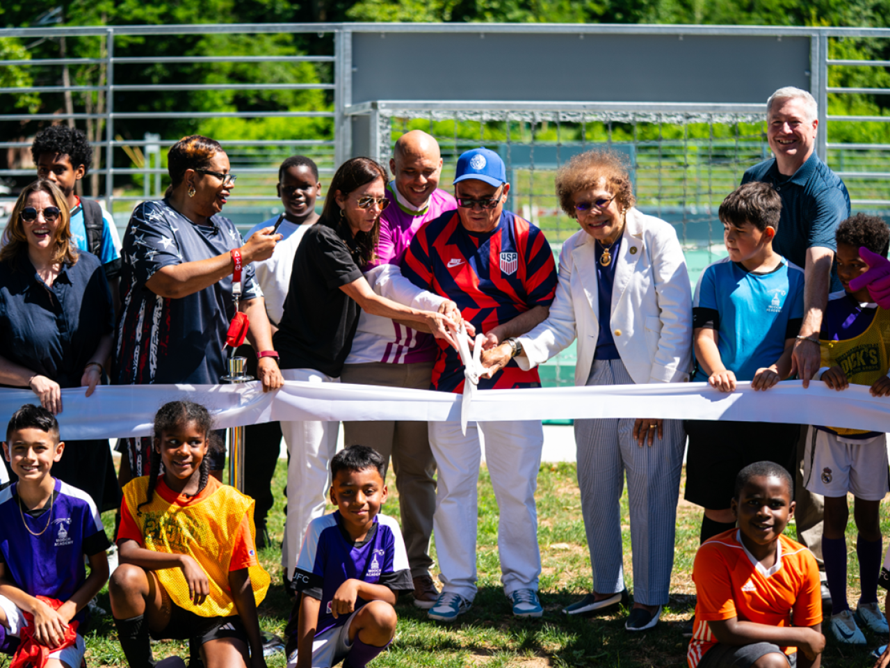 ribbon cutting event