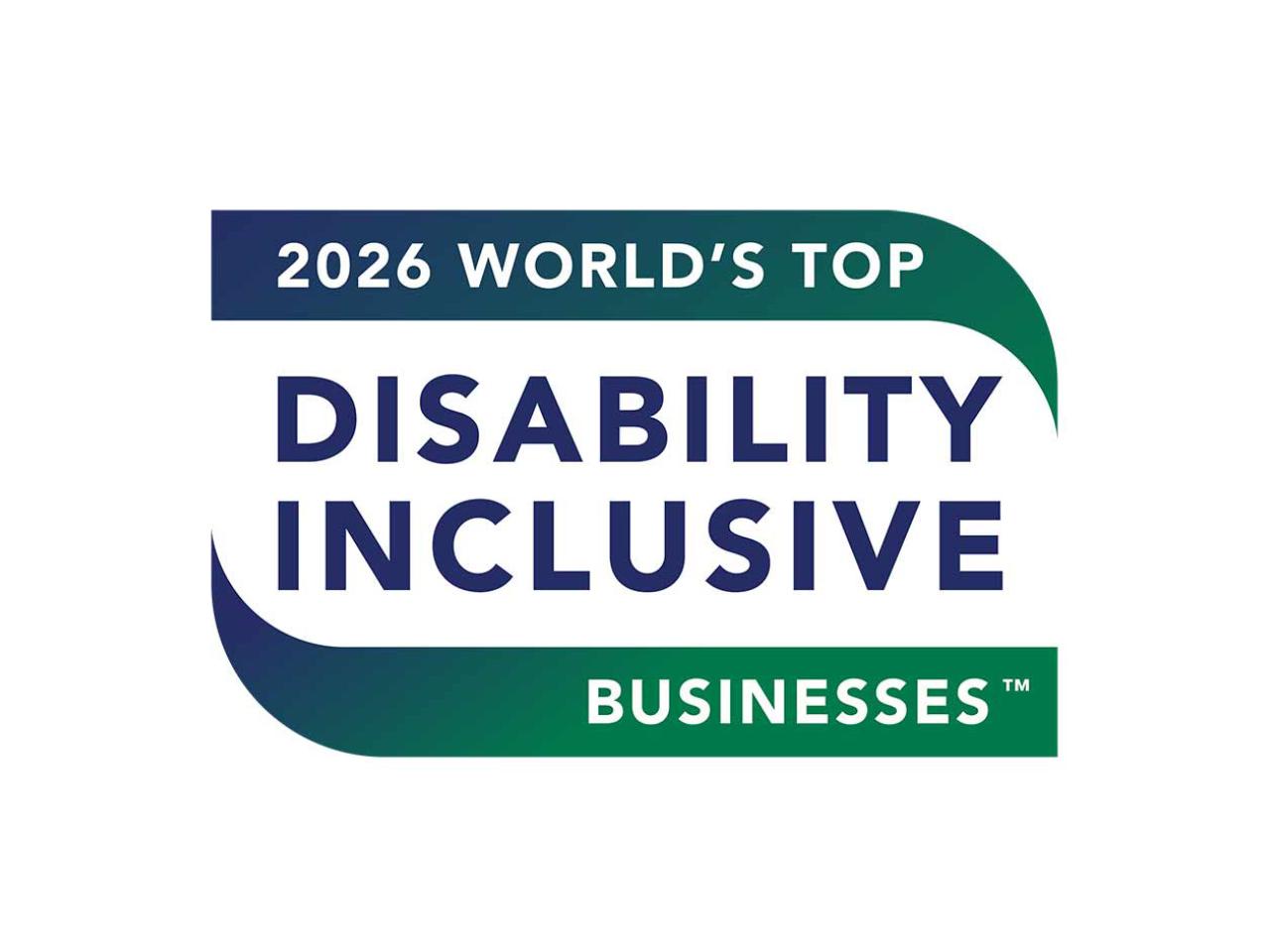 2026 World's Top Disability Inclusive Businesses logo