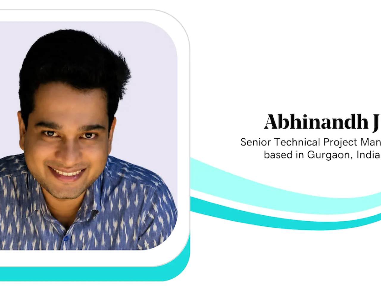 Abhinandh J, Senior Technical Project Manager, GoDaddy