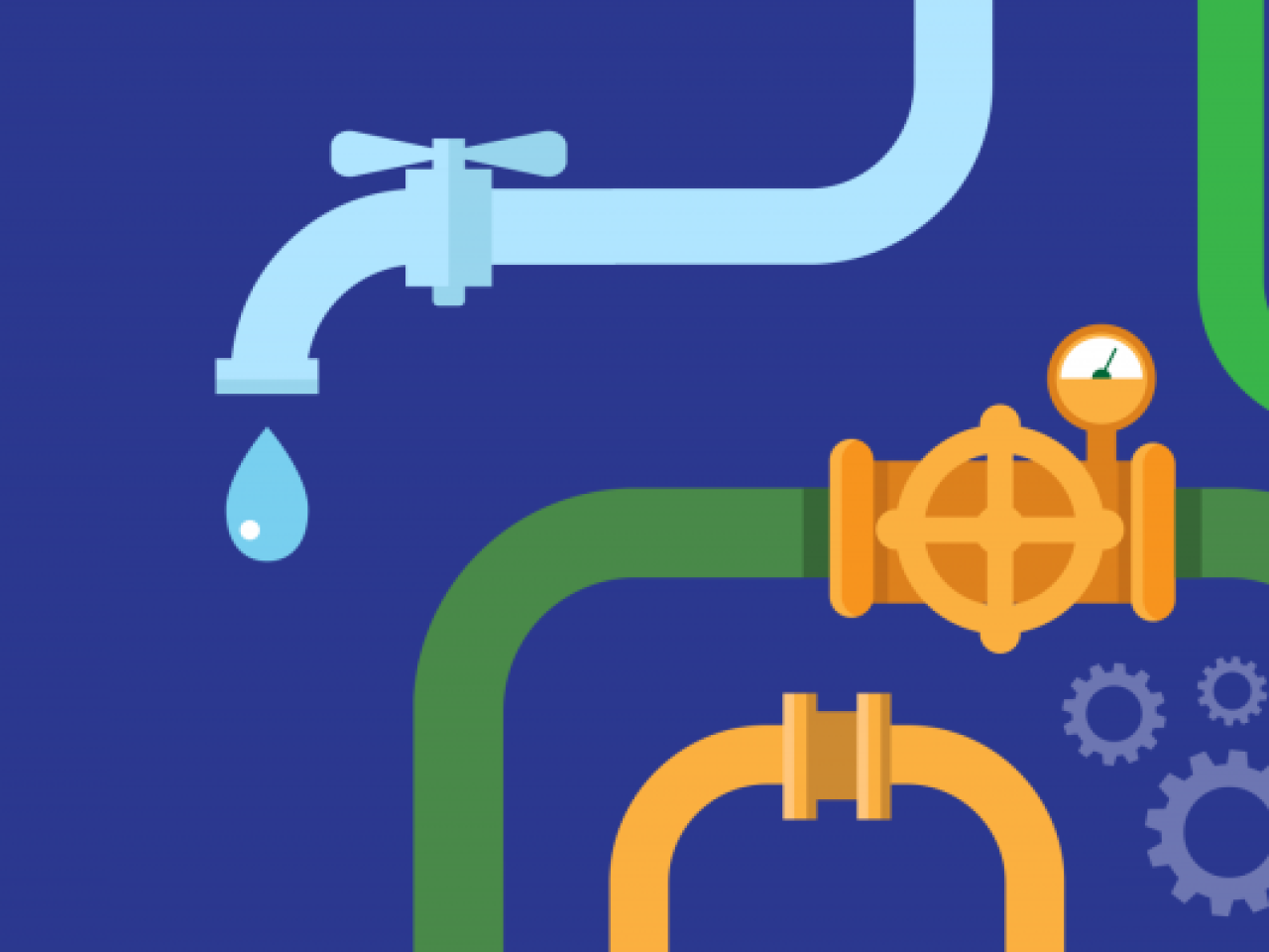 March 14-20, 2022 versensa / Fix a Leak Week. Watersense logo: Meets EPA criteria. Illustration of plumbing with a leak.