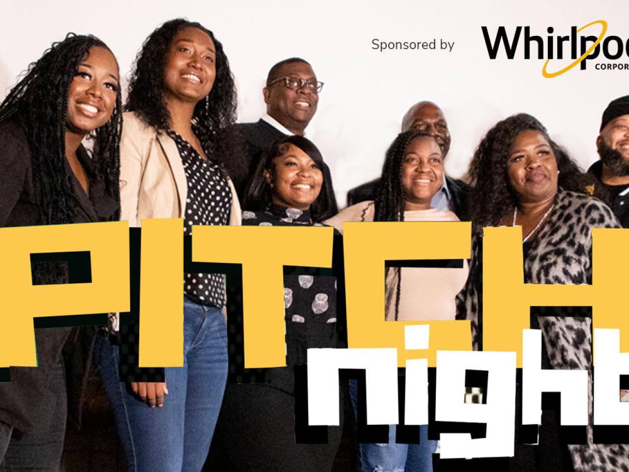 Pitch Night crowd