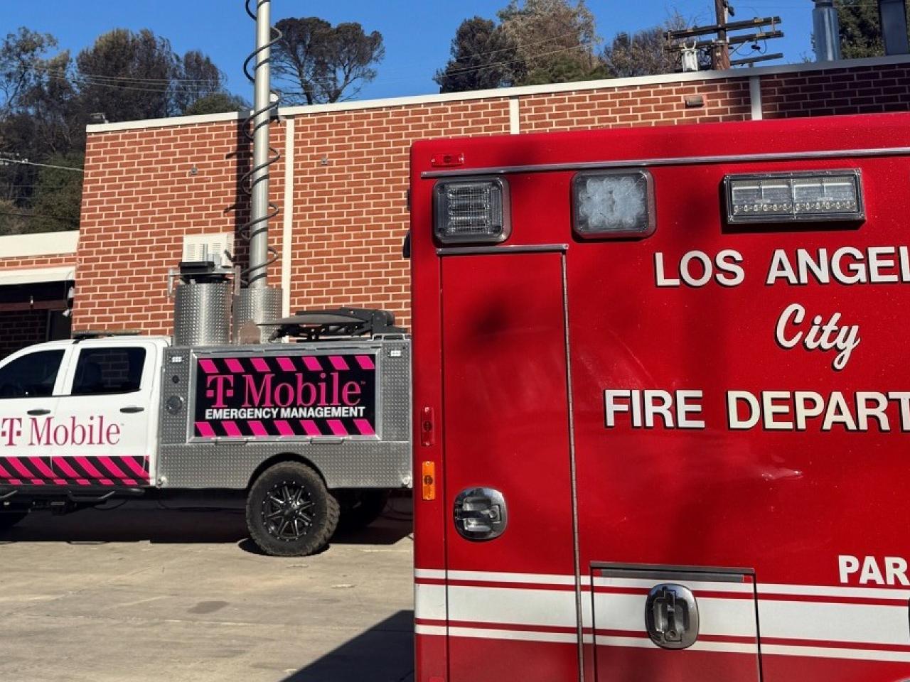 T‑Mobile Supporting First Responders During Wildfires