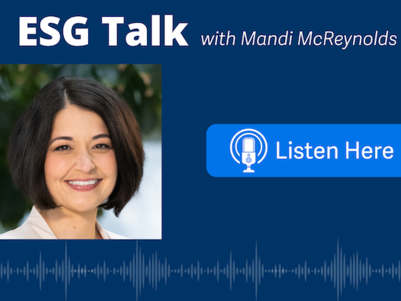 ESG Talk with Mandi McReynolds