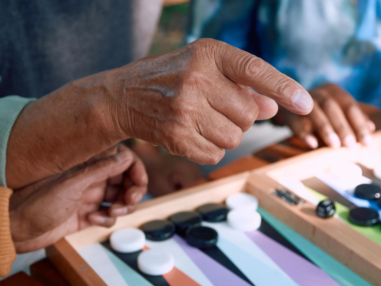 people playing a game