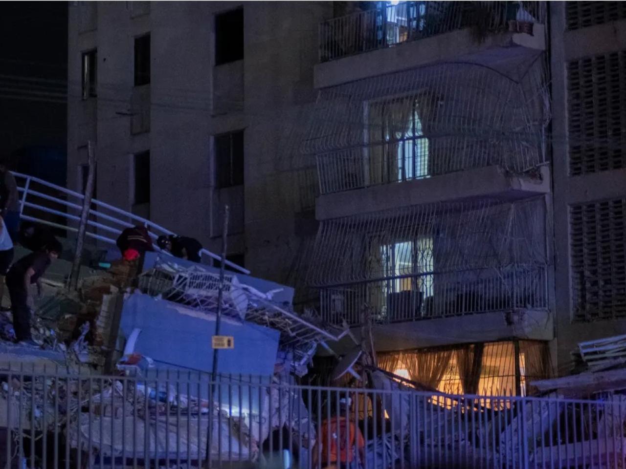 Earthquake damage as seen in Caracas, Venezuela, on June 24, 2026. (Photo by Jonathan Lanza/NurPhoto)