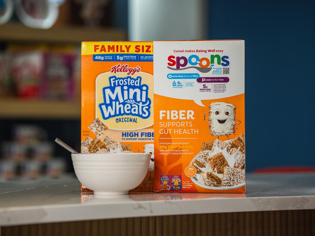 Frosted Mini-Wheats with Bowl