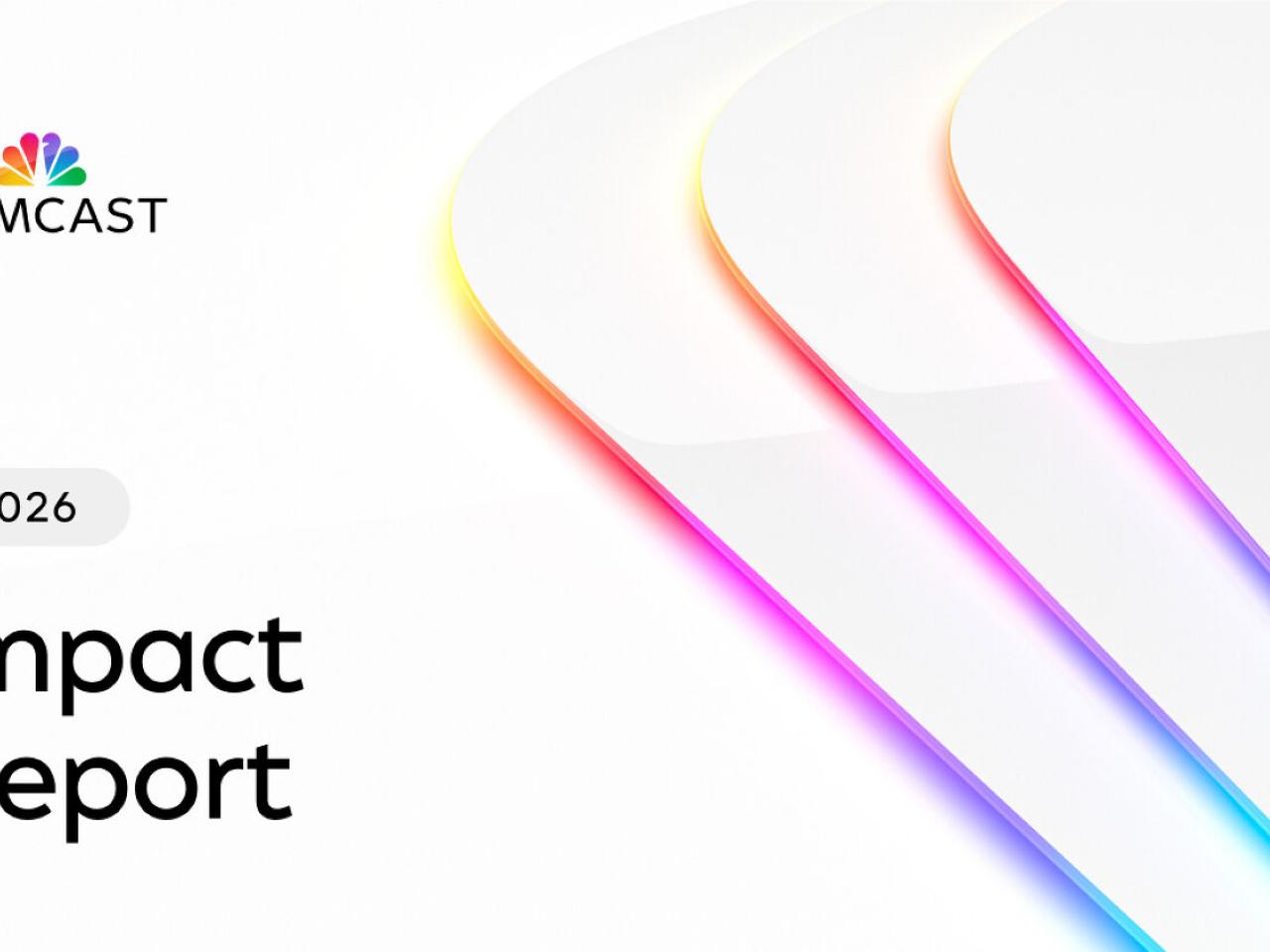 Comcast 2026 Impact Report cover
