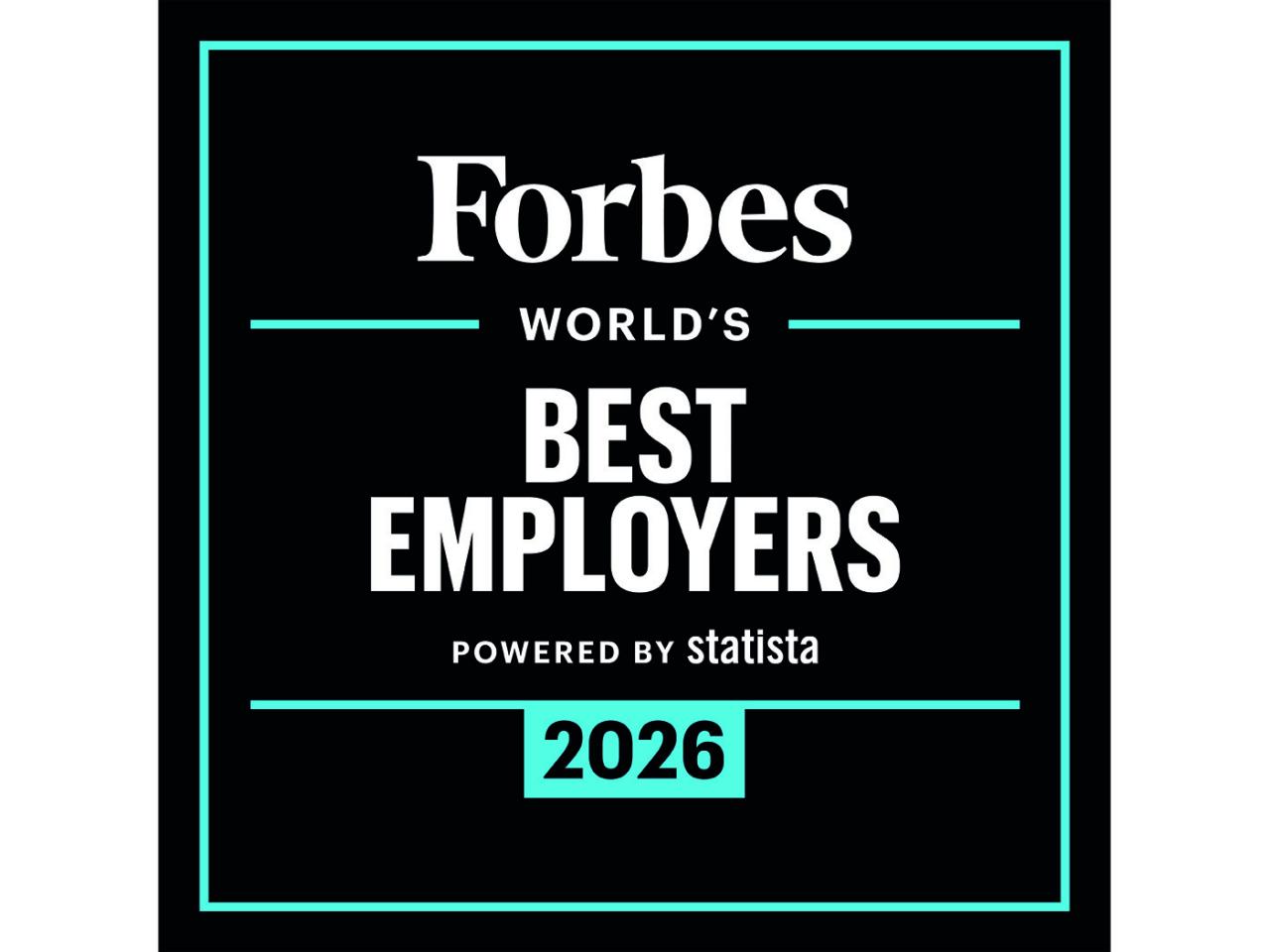 Forbes World's Best Employers 2026 logo