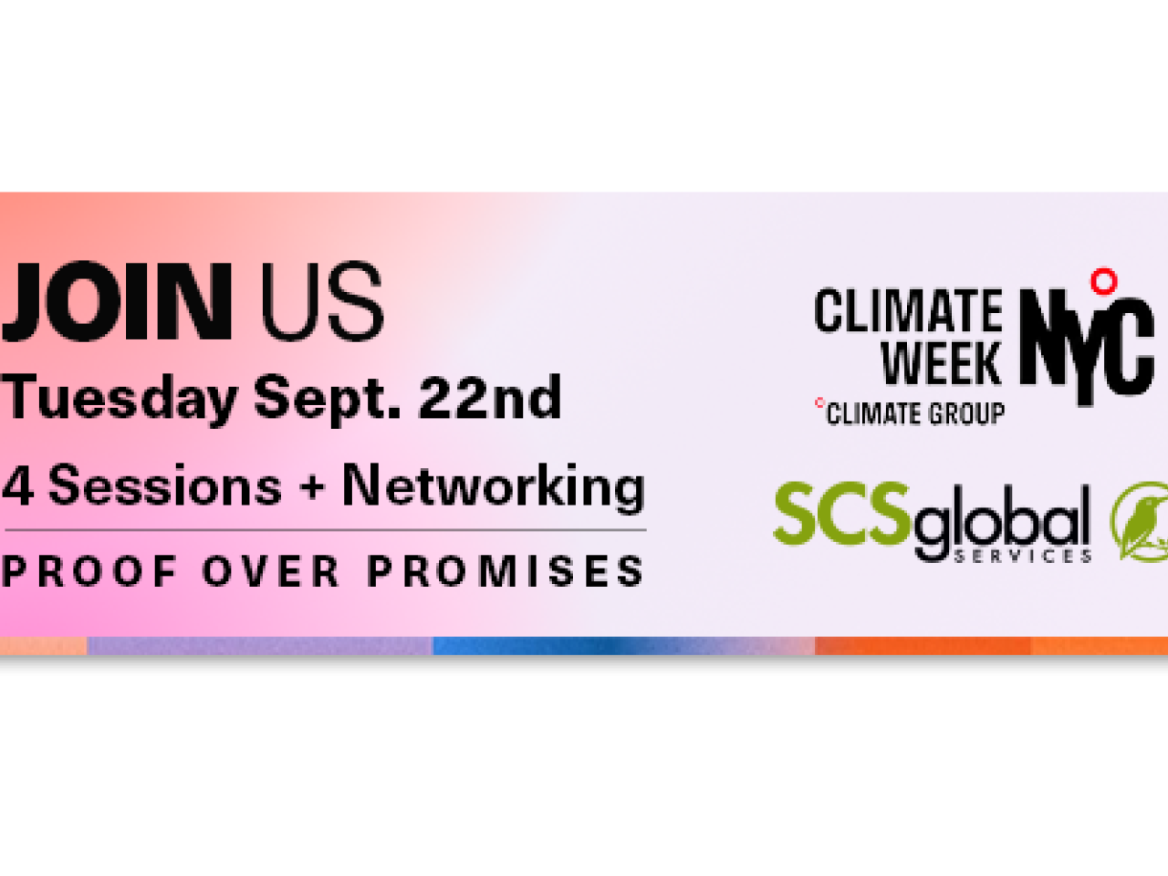 Join Us! Tuesday Sept. 22nd 4 Sessions plus Networking
