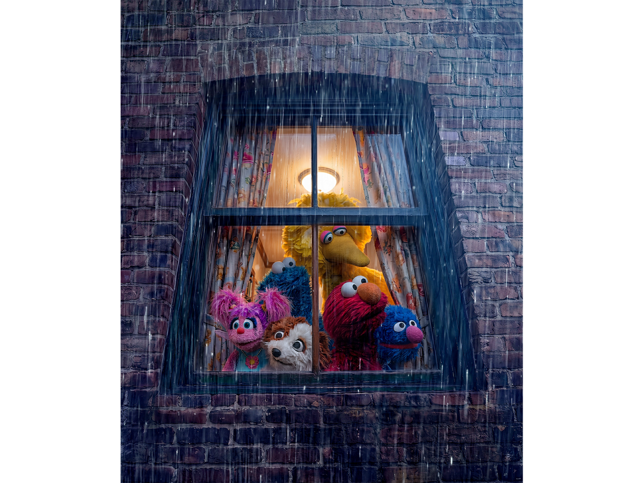 Storm on Sesame Street.