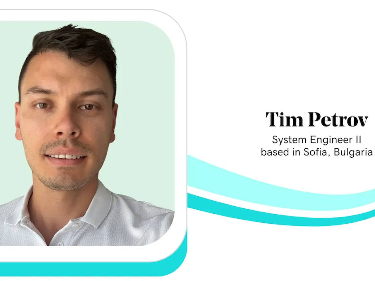 Tim Petrov, System Engineer II, GoDaddy