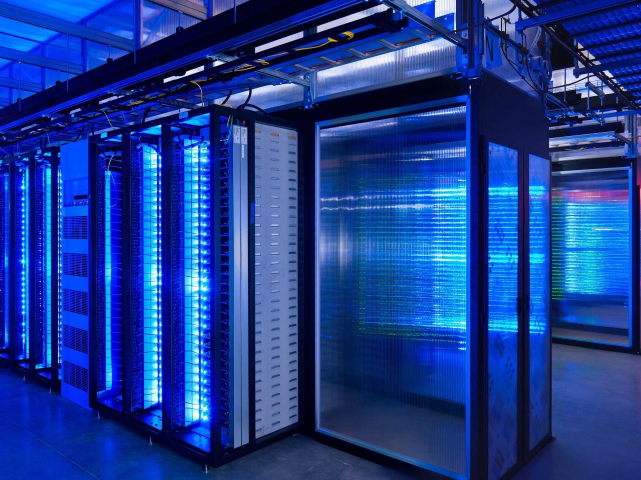 Inside of a Data Center