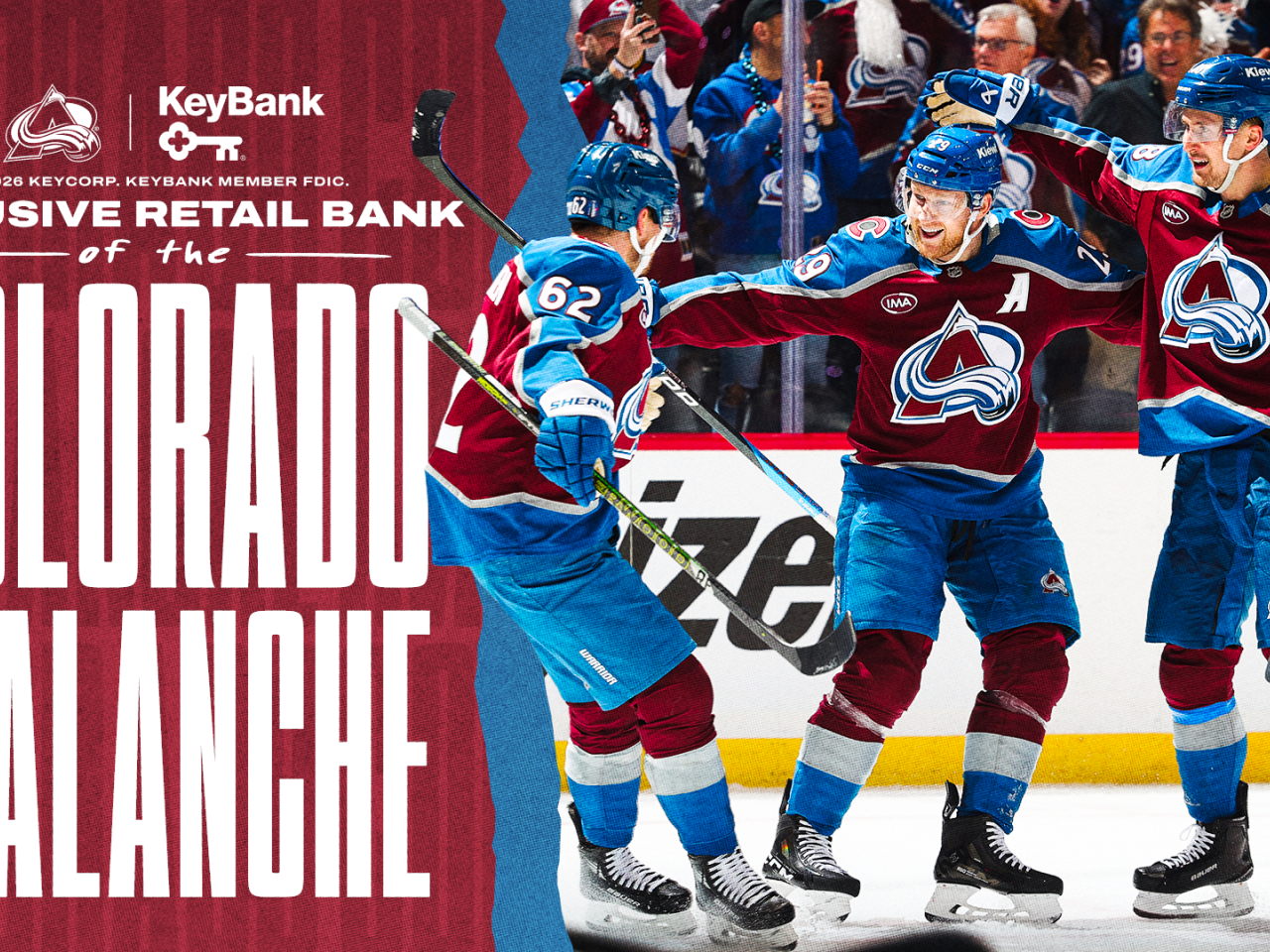 KeyBank Exclusive Retail Bank of the Colorado Avalanche.
