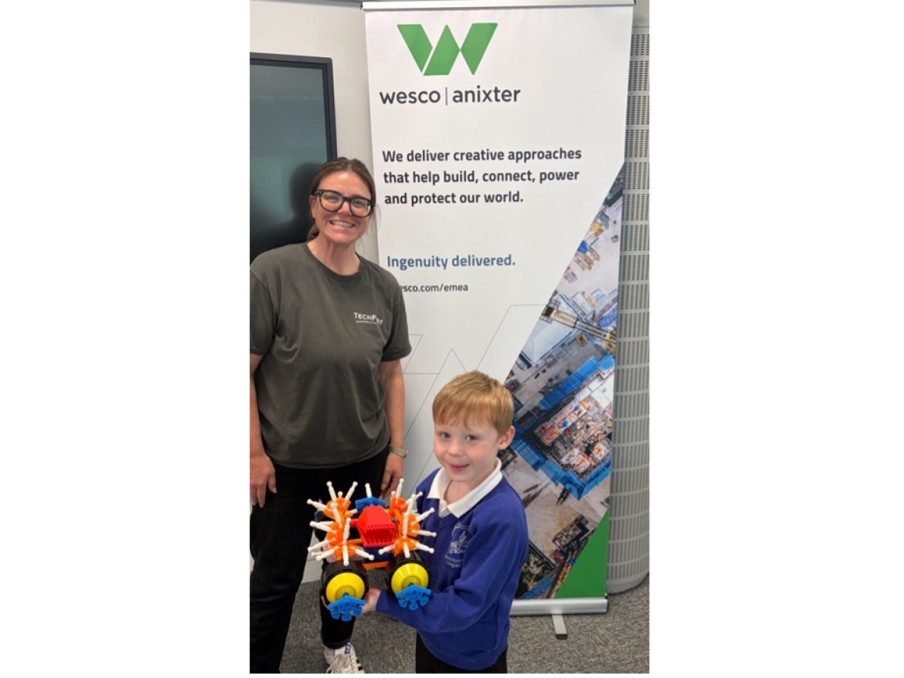 Wesco Anixter: We deliver creative approaches that help build, connect, power and protect our world. Ingenuity delivered.