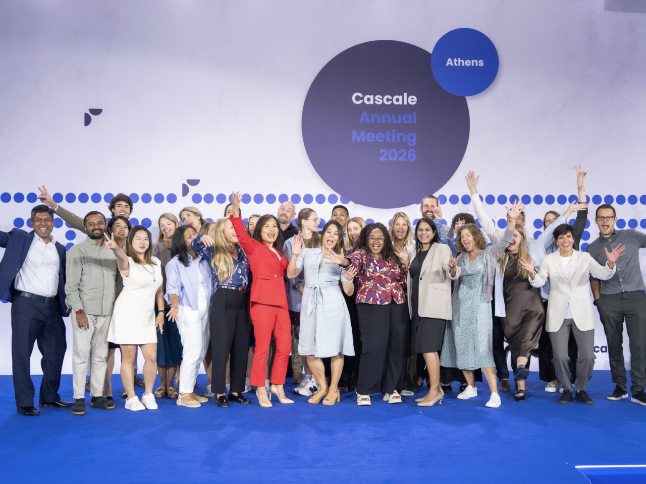 Cascale team photo, Athens, 2026 Annual Meeting
