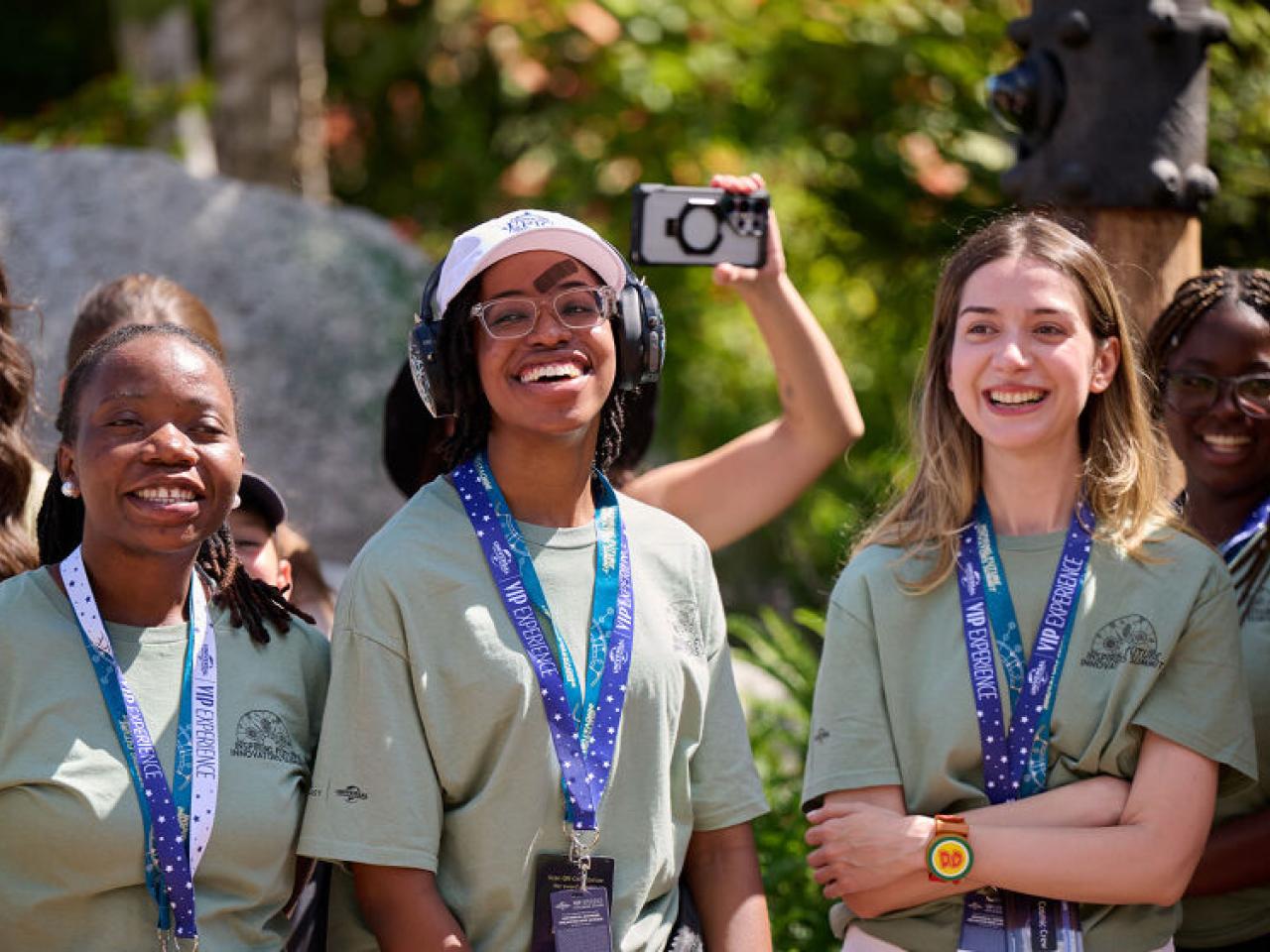 smiling students