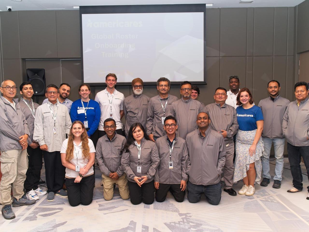 Group photo at the March 2026 Americares Global Roster Onboarding Training