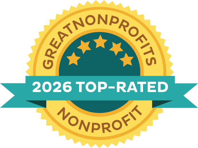 Smile Train's GreatNonprofits badge