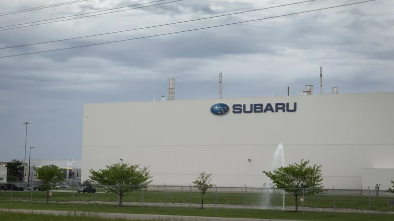 Subaru's Indiana factory building
