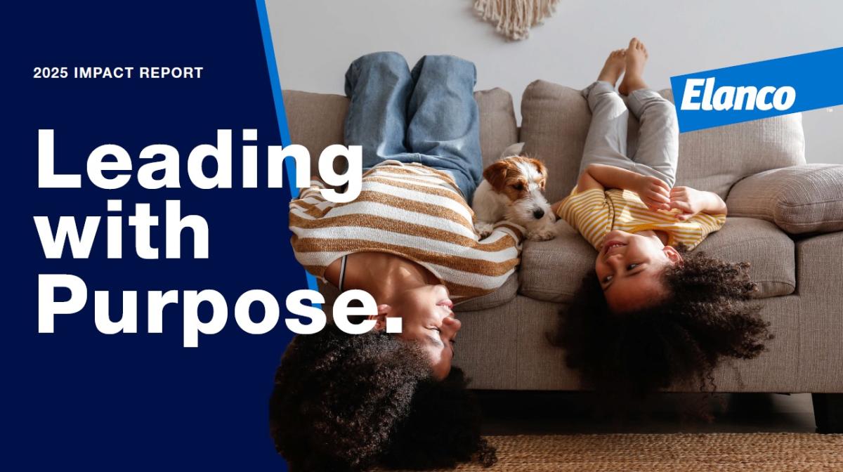 "Leading with Purpose" front page of Impact Report